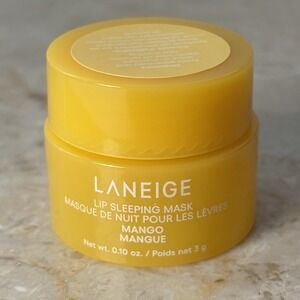 LANEIGE Lip Sleeping Mask Travel Size Mini 0.10 Oz‎ / 3g Mango